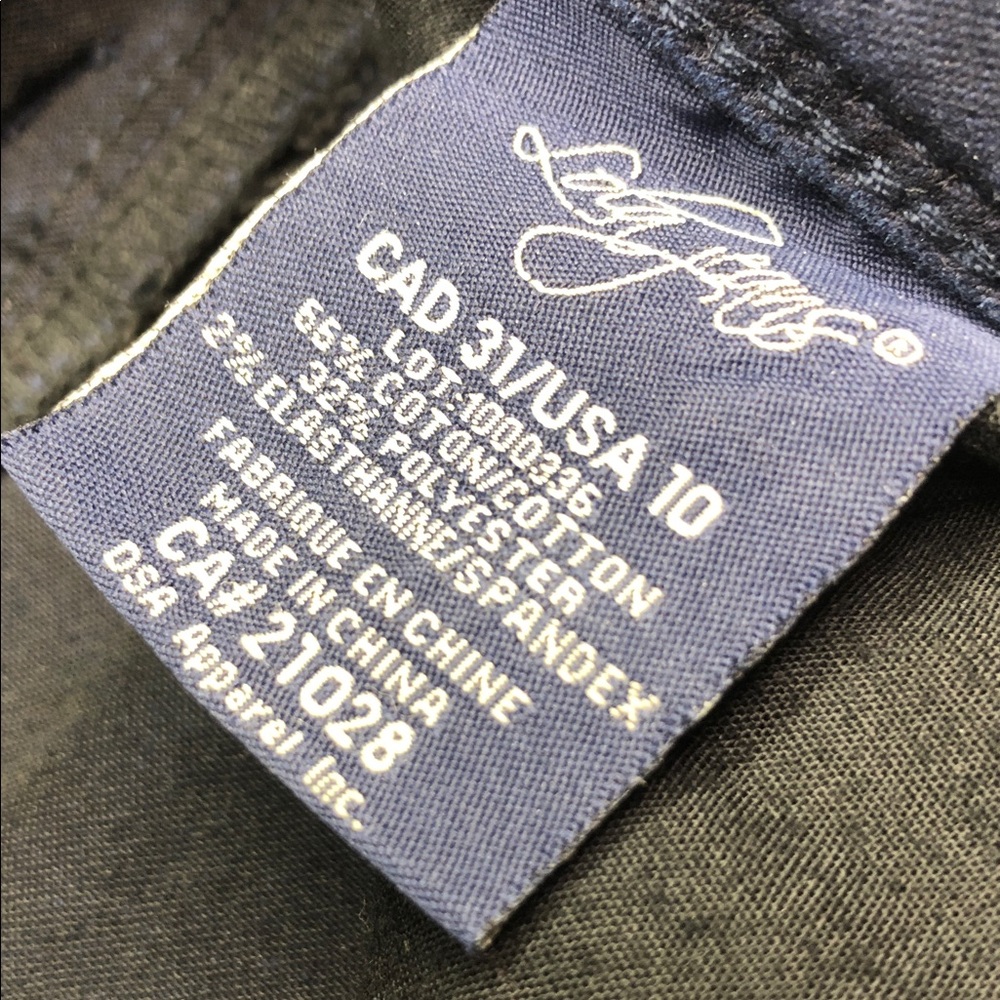 LOLA NAVY KATE MTB HIGH-RISE STRAIGHT JEANS 10/31x32 ⭐️ - Picture 10 of 15